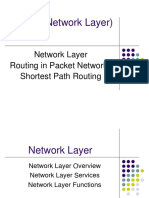 Network Layer Routing in Packet Networks Shortest Path Routing