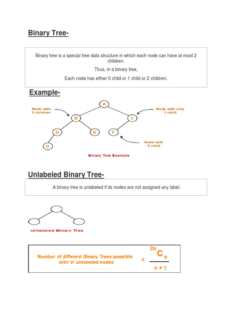 Binary Tree and BST | PDF | Algorithms | Information Retrieval
