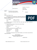 Surat Karang Taruna Permohonan FASILITAS