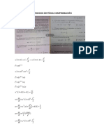 COMPROBACION DE EJERCICIOS DE FISICA