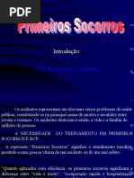 Primeiros Socorros Apresentacao