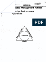 Efective Performance Appraisals
