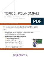 Versi Pelajar Chapter Polynomials