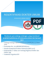 Resertifikasi Dokter Umum - Materi Podcast