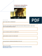 La Contaminació Atmosfèrica