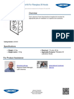 Labconco Sales Sheet Item 3420