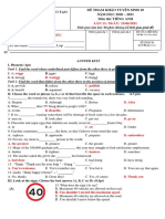 AVTS10- ĐÁP ÁN AVTS 10 -LAN 13NGAY 21-06