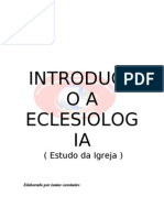 Introdução A Eclesiologia