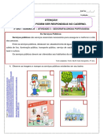 3º Ano - Semana 29 - Atividade 3 - Geografia