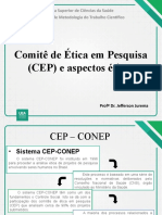 Comitê de Ética em Pesquisa (CEP)