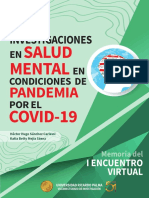 Investigaciones en Salud Mental en Pandemia