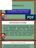 The Stages of Development and Developmental Task