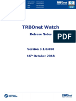 TRBOnet Watch Release Notes 3.1