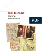 Saer Juan Jose - Borradores Ineditos 03 - Poemas