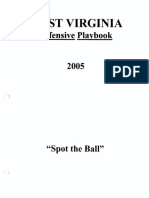 2005 West Virginia Spread Offense Rich Rodriguez