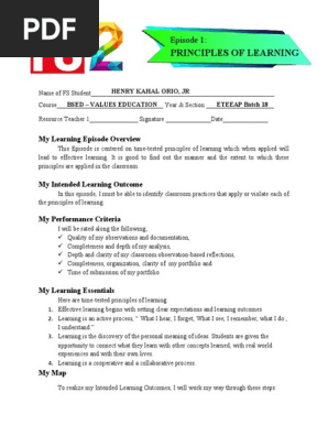 Revised Field Study 2 Episode 1-9
