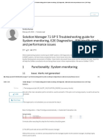 Solution Manager 7.1 SP 5 Troubleshooting Guide For System Monitoring, E2E Diagnostics, JSM Health Check and Performance Issues - SAP Blogs