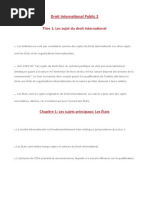 Cour de Droit international public