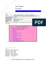 Kaplan: Clinical Chemistry, 5 Edition: Clinical References - Methods of Analysis