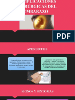 Complicaciones Quirúrgicas Del Embarazo