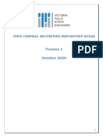 VFEX CSD RULES Version 1 1