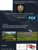 Análisis geomécanico y diseño de soporte de la galería Nv 09 de la mina Colquirrumi