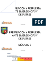 Modulo 2 Preparacion y Respuesta Emergencias y Desastres