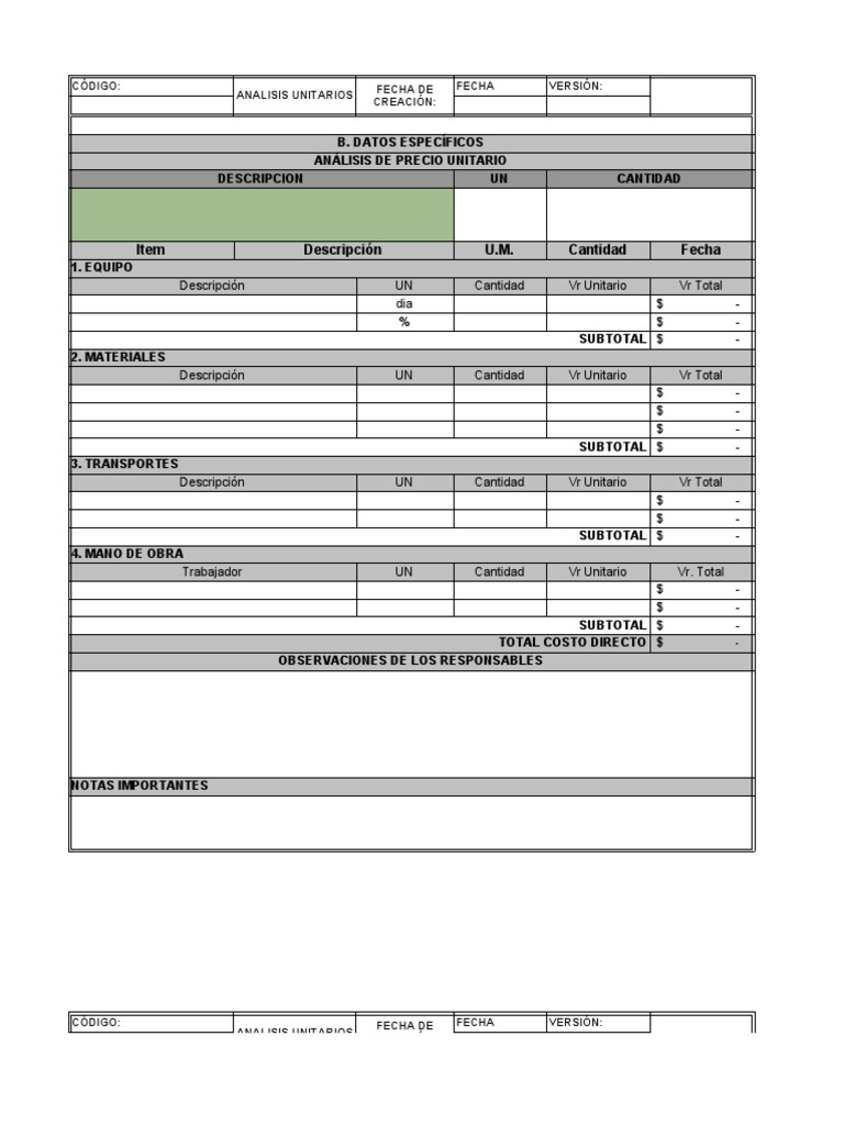 2formatos Apu | PDF