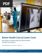Download Better Health Care at Lower Costs by Center for American Progress SN52782878 doc pdf