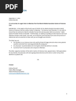 MEDIA RELEASE - An Urgent Letter To Albertans From The AMA Section of Intensive Care - September 27, 2021