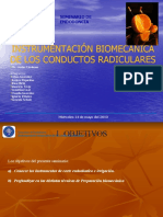 Instrumentacion Biomecanica de Los Conductos Radiculares