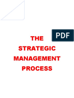 THE Strategic Management Process