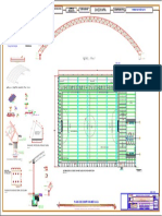 Plano de Cobertura Metalica - Cancha Sintetica