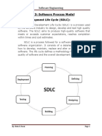 SE Unit-2 SDLC & Software Process Models