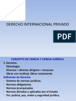 DERECHO INTERNACIONAL PRIVADO 2011