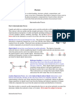 Covalent Compounds Lecture 4 - Intermolecular Forces