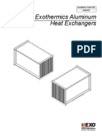 Exothermics Aluminum Heat Exchangers: 3/20/2015 Installation Guide 550