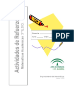 Cuadernillo Verano 3º Acadeìmicas. Curso 2018-19