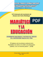 7° MARIÁTEGUI Y LA EDUCACIÓN