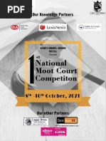 1st National Moot Court Competition Brochure