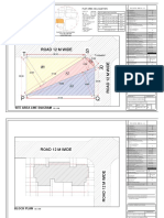 Road 12 M Wide: Plot Area Calculation