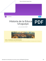 Historia de La Educación Uruguaya _ Sutori