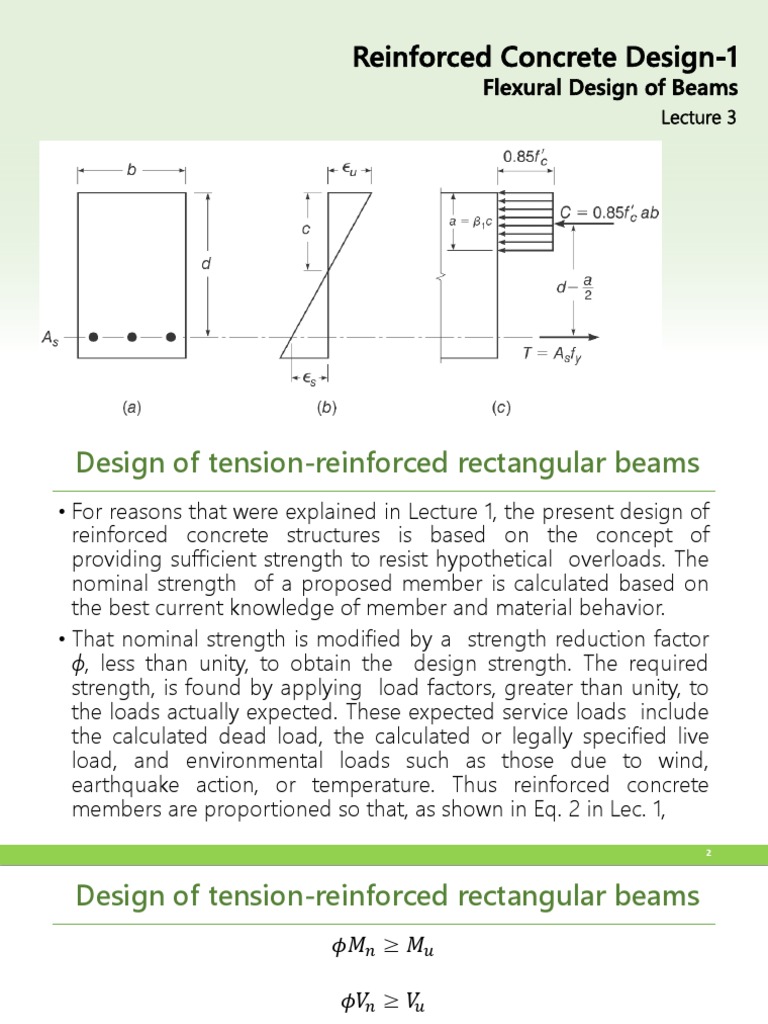 RCD Lecture 3 | PDF | Strength Of Materials | Stress (Mechanics)