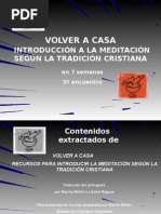 Volver a casa. Presentaciones para un curso de 7 semanas. 5