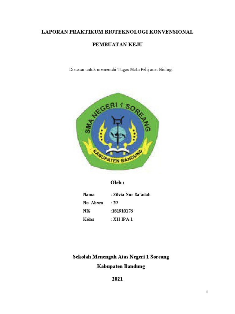 Laporan Praktikum Bioteknologi Konvensional | PDF