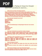 Aramco Piping QC Inspector Interview Guide | PDF | Pipe (Fluid ...