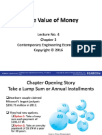 Time Value of Money: Lecture No. 4 Contemporary Engineering Economics
