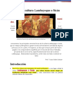 Ficha Teorico - Practico de La Cultura Lambayeque