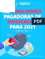 As Tres Melhores Pagadoras de Dividendos para 2021