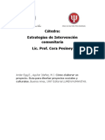 Ander Egg, E., Aguilar Idañez, M.J. Cómo Elaborar Un Proyecto. Guía para Diseñar Proyectos Sociales